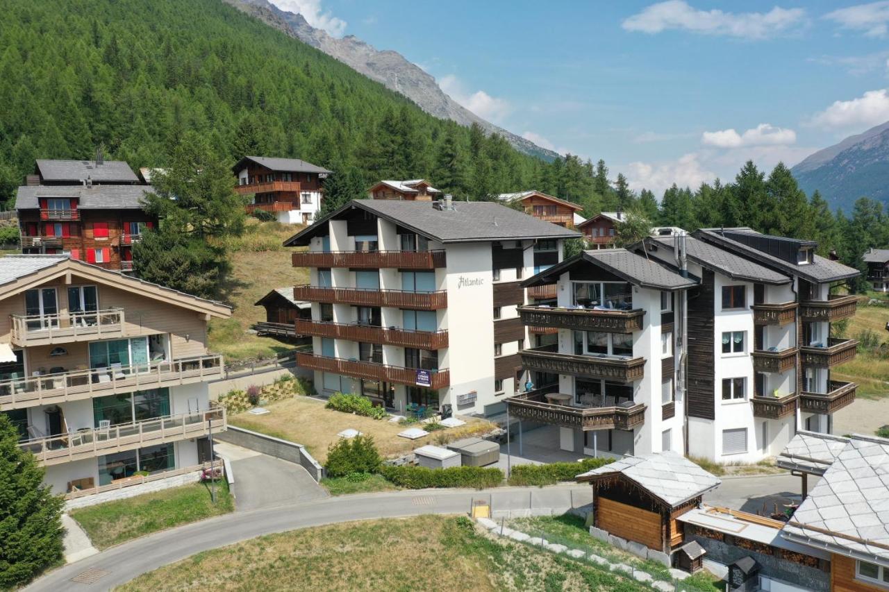 Kuscheliges Nest Fuer Zwei: Guenstiges Studio In Den Schweizer Alpen 萨斯费 外观 照片