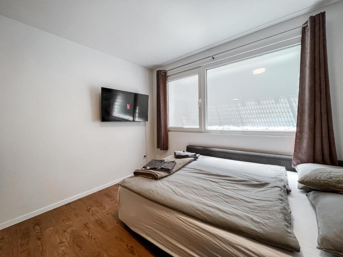 Kuscheliges Nest Fuer Zwei: Guenstiges Studio In Den Schweizer Alpen 萨斯费 外观 照片